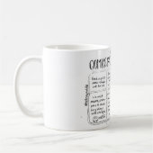 Comms Facepalm Bingo ringsum Tasse 3 (Links)