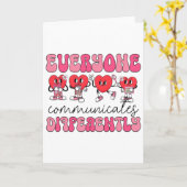 Communicates Candy Speech Language Pathologist Val Karte (Gelbe Blume)