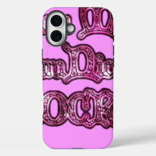 Communication Rocks Pink Hakuna Matata .png iPhone 16 Plus Hülle