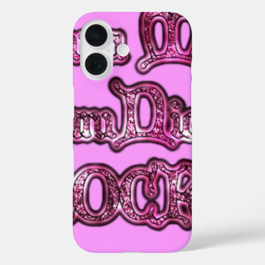 Communication Rocks Pink Hakuna Matata .png Case-Mate iPhone Hülle (Rückseite)