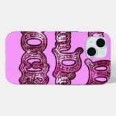 Communication Rocks Pink Hakuna Matata .png Case-Mate iPhone Hülle (Rückseite (Horizontal))