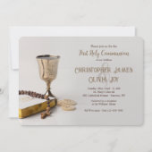 Communion Chalice Religious Einladung (Vorderseite)