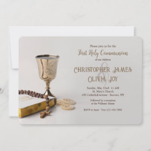 Communion Chalice Religious Einladung