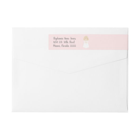 Communion Dove Blonde Girl (Rückseite)