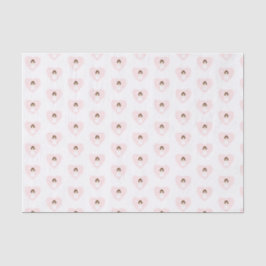 Communion Dove Blonde Girl Seidenpapier