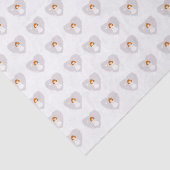 Communion Dove Redhead Girl Seidenpapier (Ausschnitt)