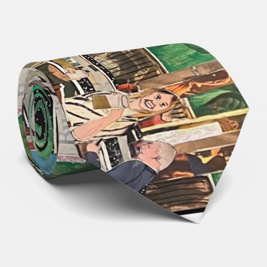 "Communion" Krawatte (Gerollt)