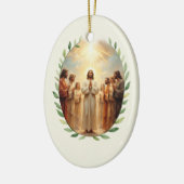 Communion of Saints God's Peace and Blessings Keramik Ornament (Links)