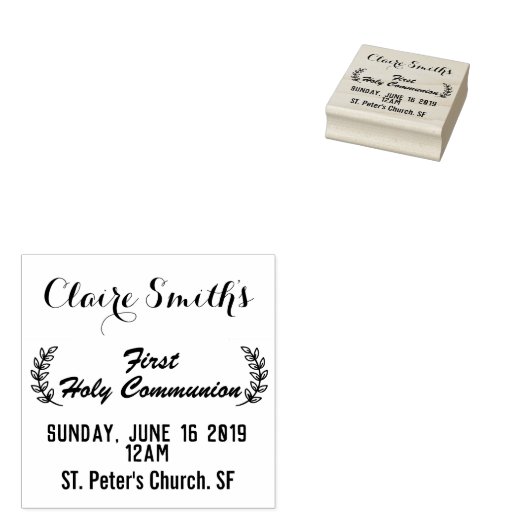 communion stamp gummistempel (Stempel)