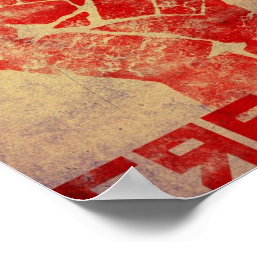 Communism is a fight poster (Ecke)