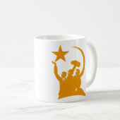 Communism Soviet WW2 Propaganda Kaffeetasse (VorderseiteRechts)