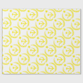 Communiste kalter Kriegs-Flagge Geschenkpapier (Flach)