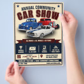 Community Auto Show Flyer (Hand)