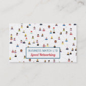 Community Design, Speed Networking Event Organisat Visitenkarte (Vorderseite)