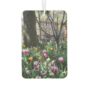 Community Garden Spring Tulip Blume NYC Floral Autolufterfrischer