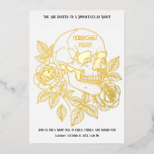 Community Halloween Creepy Party Folieneinladung (Vorderseite)