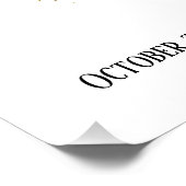 Community Halloween Creepy Party Poster (Ecke)