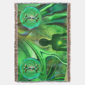 Community Hearth Chakra-Symbol Decke (Vorderseite Vertikal)