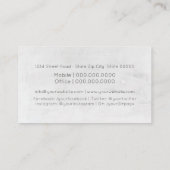 Community Manager/Nice to meet you/Hello Visitenkarte (Rückseite)