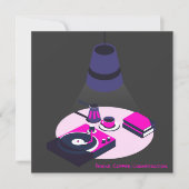 Community Reading Club Invitation Einladung (Vorderseite)