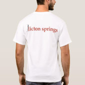 Community Spirit Shirt — Rot (Rückseite)