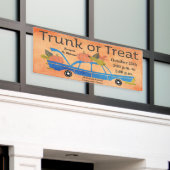 Community Trunk oder Leckerei Halloween Lkw Event Banner (Äußeres Gebäude)