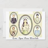 Como Agua Para Chocolate Book Club Einladung (Vorderseite)