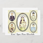 Como Agua Para Chocolate Book Club Einladung (Vorne/Hinten)