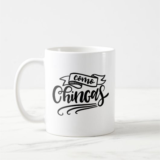 Como Chingas Kaffeetasse (Links)