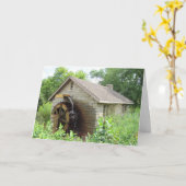 "Como Hütte" Geburtstagskarte Karte (Gelbe Blume)