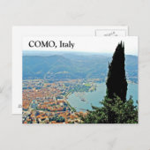 Como in Italien - Postkarte (Vorne/Hinten)