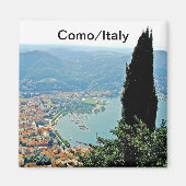 Como in Italien Souvenir Magnet (Vorne)