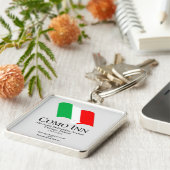 Como Inn Italian Restaurant, Chicago, IL Schlüsselanhänger (Seite)