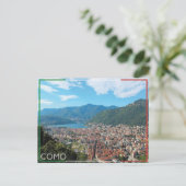 COMO - Italien Postkarte (Stehend Vorderseite)