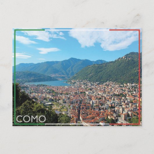 COMO - Italien Postkarte (Vorderseite)