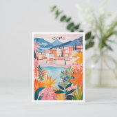 Como Italien Reise Ästhetik Postkarte (Stehend Vorderseite)