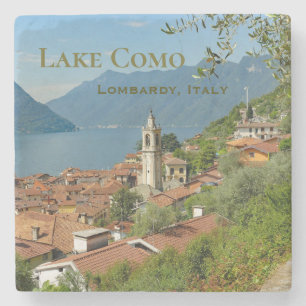 Como Lombardei-See Italien Steinuntersetzer