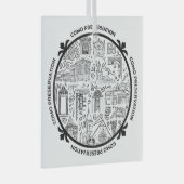 CoMo Preservation Line Zeichnend Ornament (Vorderseite Rechts)