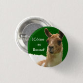 Cómo Se-Lama? Button (Vorne & Hinten)