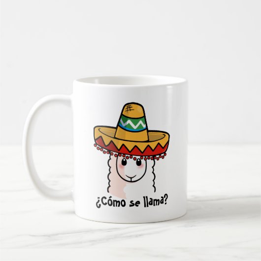 ¿ Como Se-Lama? Kaffeetasse (Links)