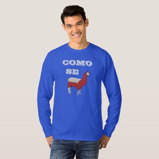 COMO Se-LAMA T - Shirt (Vorne ganz)