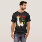 Como Se Llama Animal Funny Mexican Cinco De Mayo 2 T-Shirt (Vorne ganz)