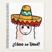 ¿Cómo se llama? Planer (Vorderseite)