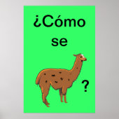 ¿Cómo se llama? Poster (Vorne)