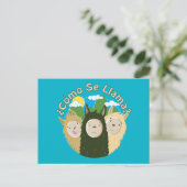 Como Se Llama? Postkarte (Stehend Vorderseite)