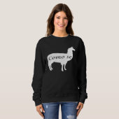 Como Se Llama Spanish Language Llamas Sweatshirt (Vorne ganz)