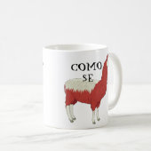 Como Se Llama Tasse mit Lamabild (VorderseiteRechts)