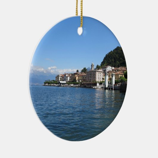 Como See 3 Keramik Ornament (Rechts)