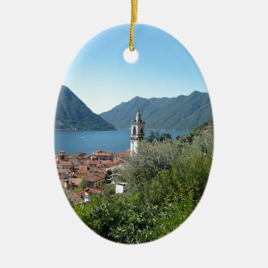 Como See Keramik Ornament (Vorne)