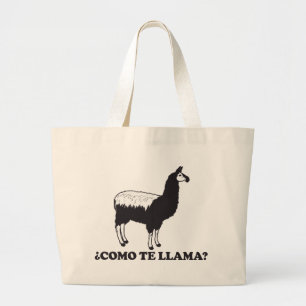 Como Te Lama Jumbo Stoffbeutel